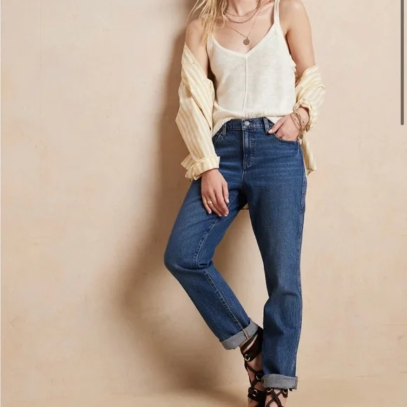 Banana Republic Factory Slouch Jeans 25p - Picture 1 of 6